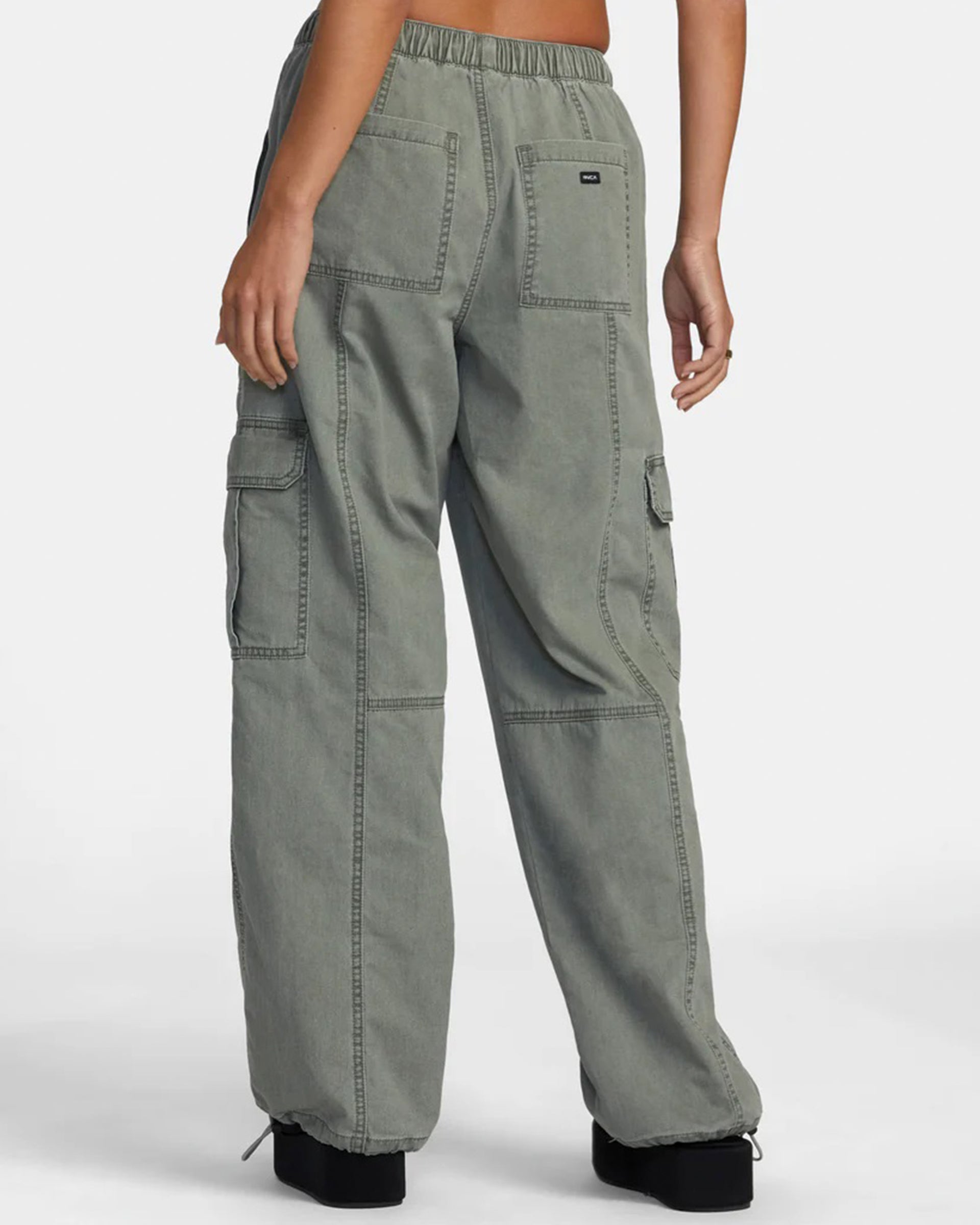 RVCA Women's Stowaway Cargo Pants - Olive