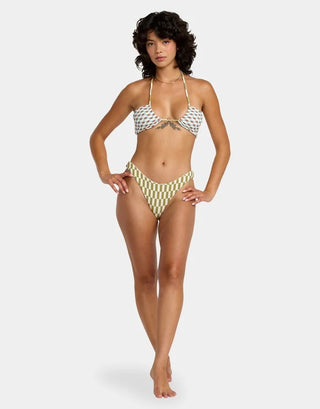 Strange Ways Halter Bandeau Bikini Top - Sky Blue
