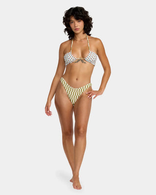Strange Ways Medium French Bikini Bottom - Sky Blue
