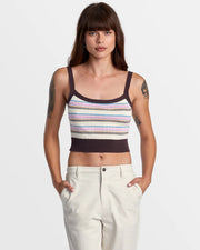 RVCA Women's Tatum Sweater Tank Top