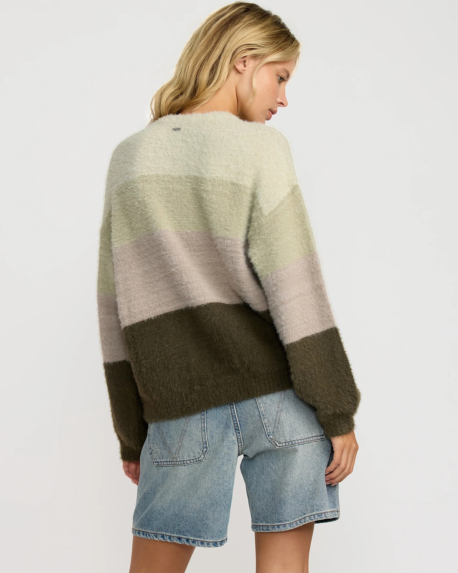 RVCA Women's Ty Sweater - Cypress Green
