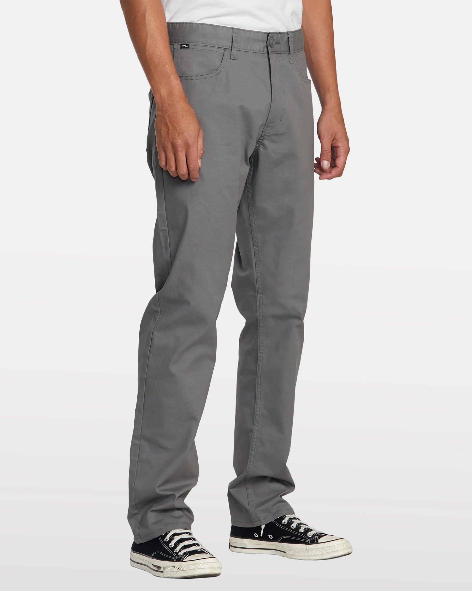 RVCA Weekend Tech 5 Pocket Pant - Smoke