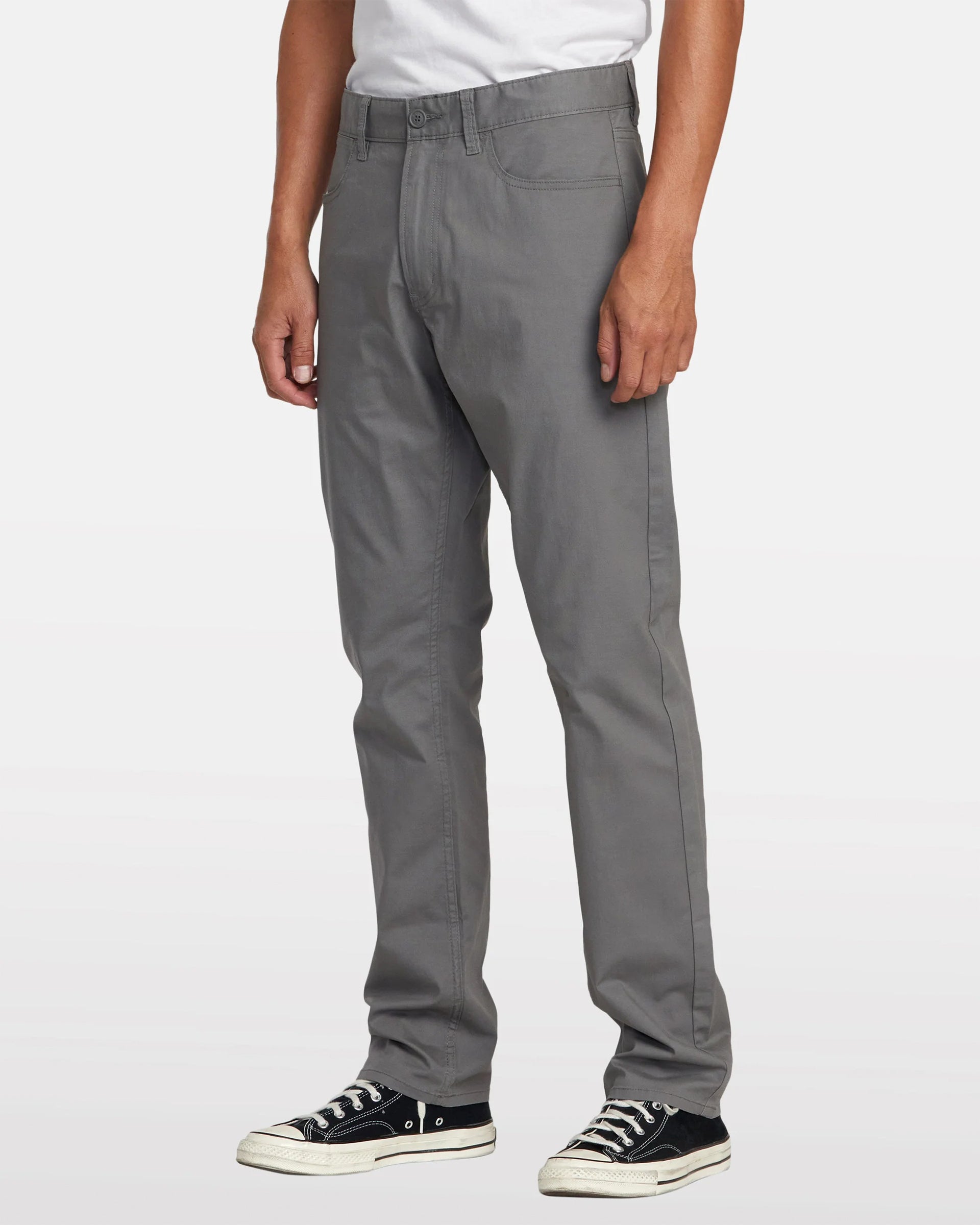 RVCA Weekend Tech 5 Pocket Pant - Smoke
