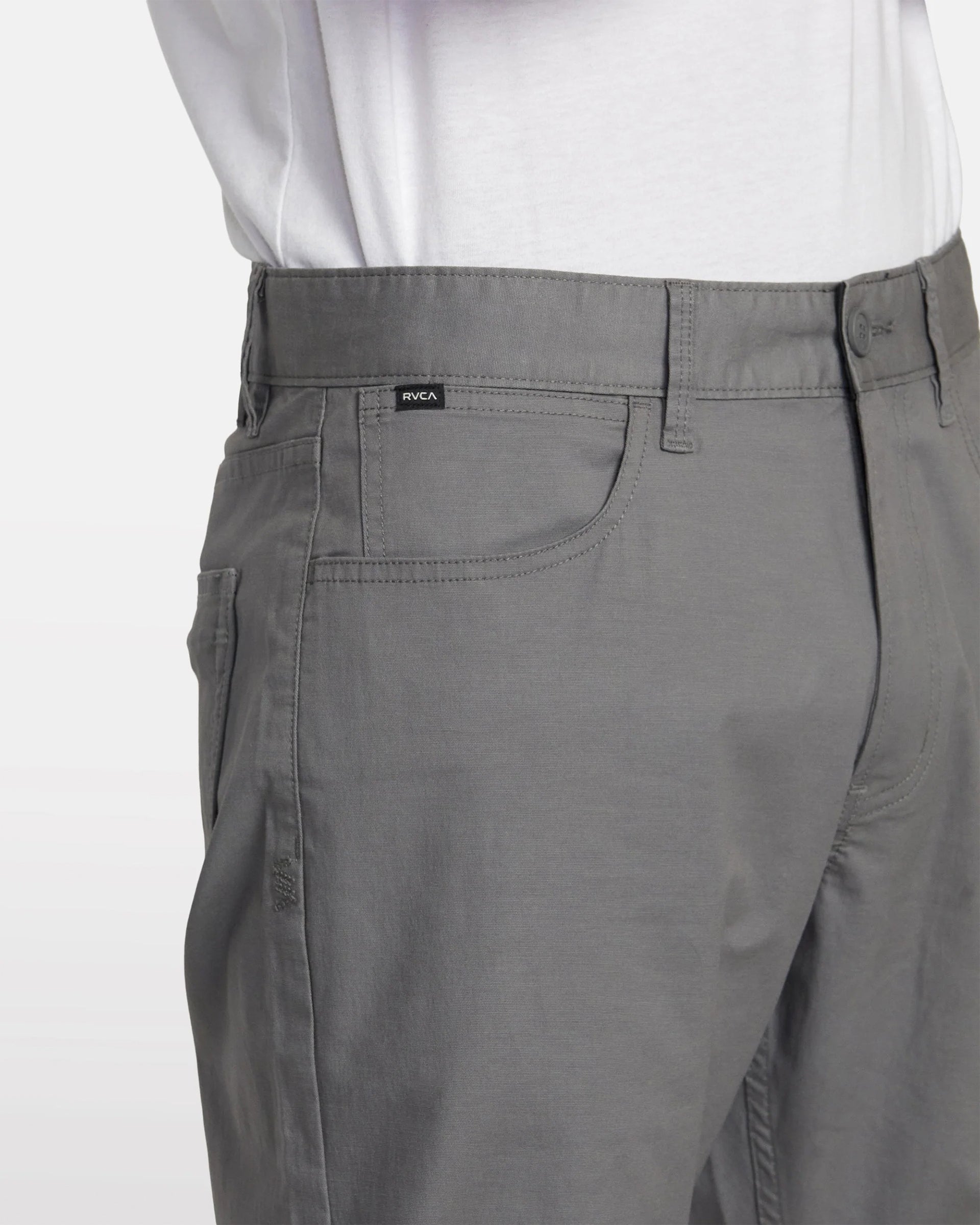 RVCA Weekend Tech 5 Pocket Pant - Smoke