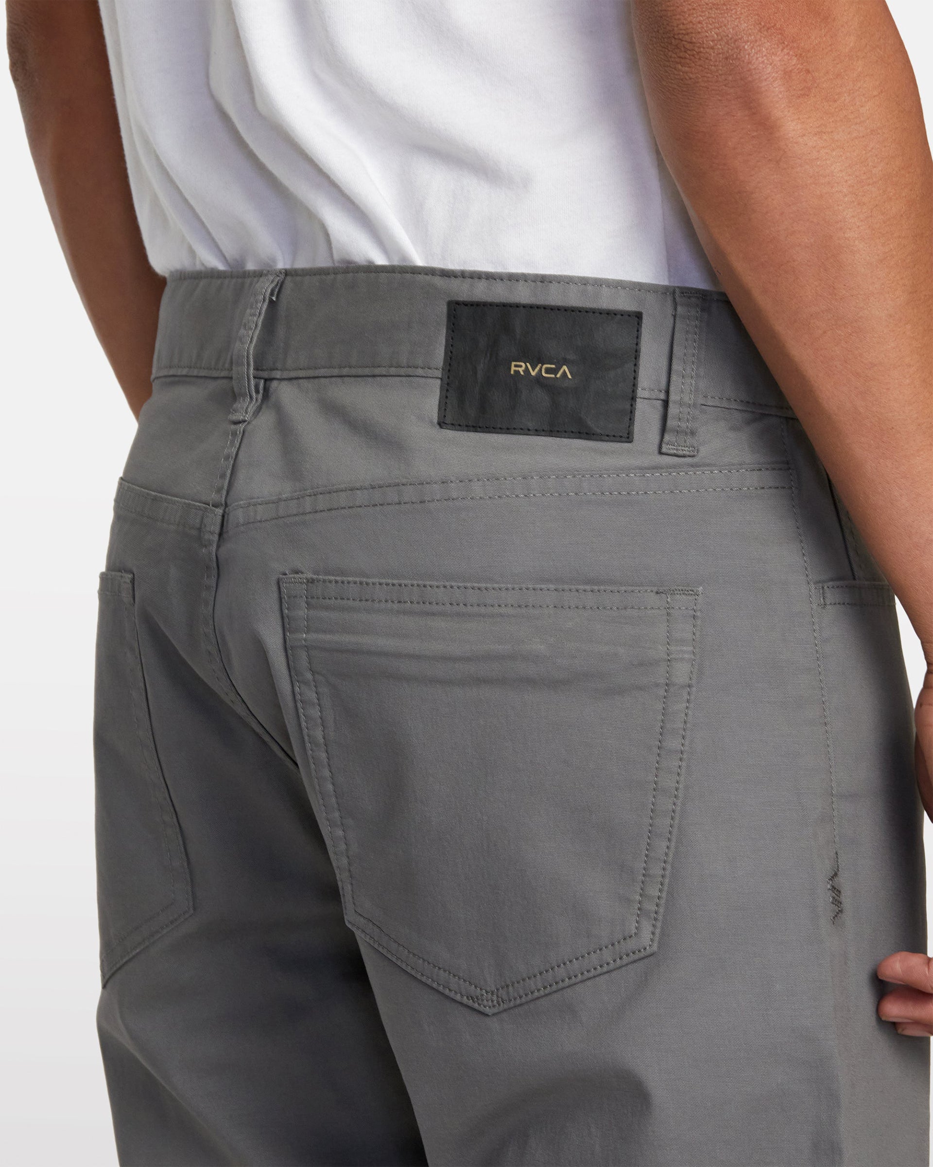 RVCA Weekend Tech 5 Pocket Pant - Smoke