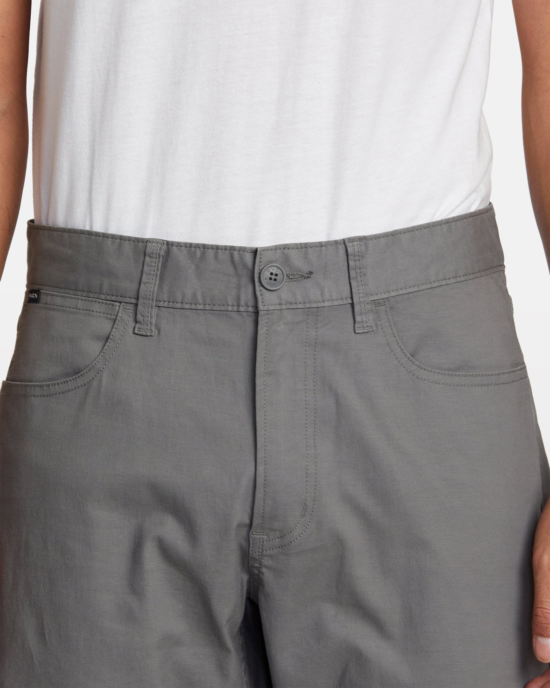RVCA Weekend Tech 5 Pocket Pant - Smoke