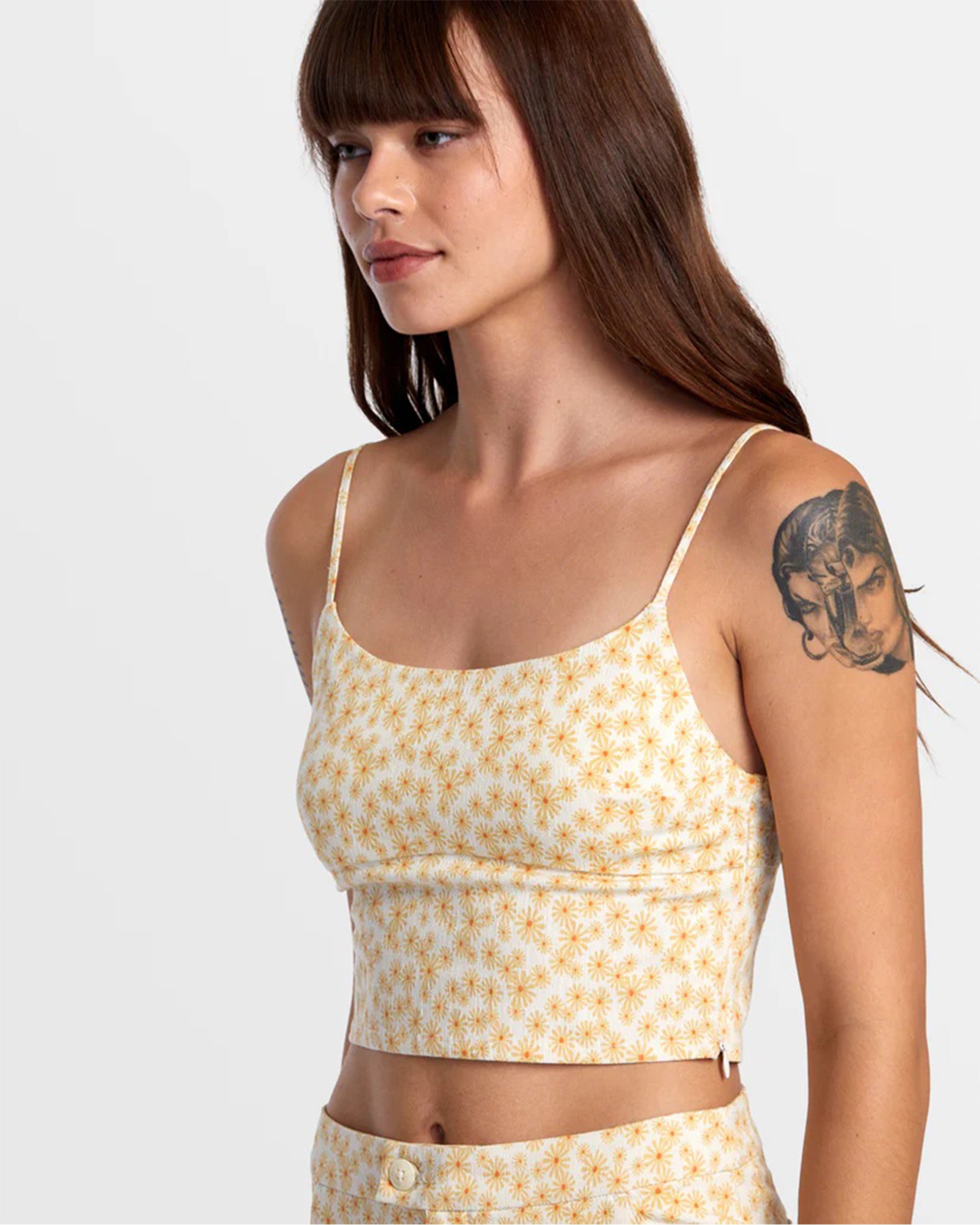 Whitney Fitted Crop Top