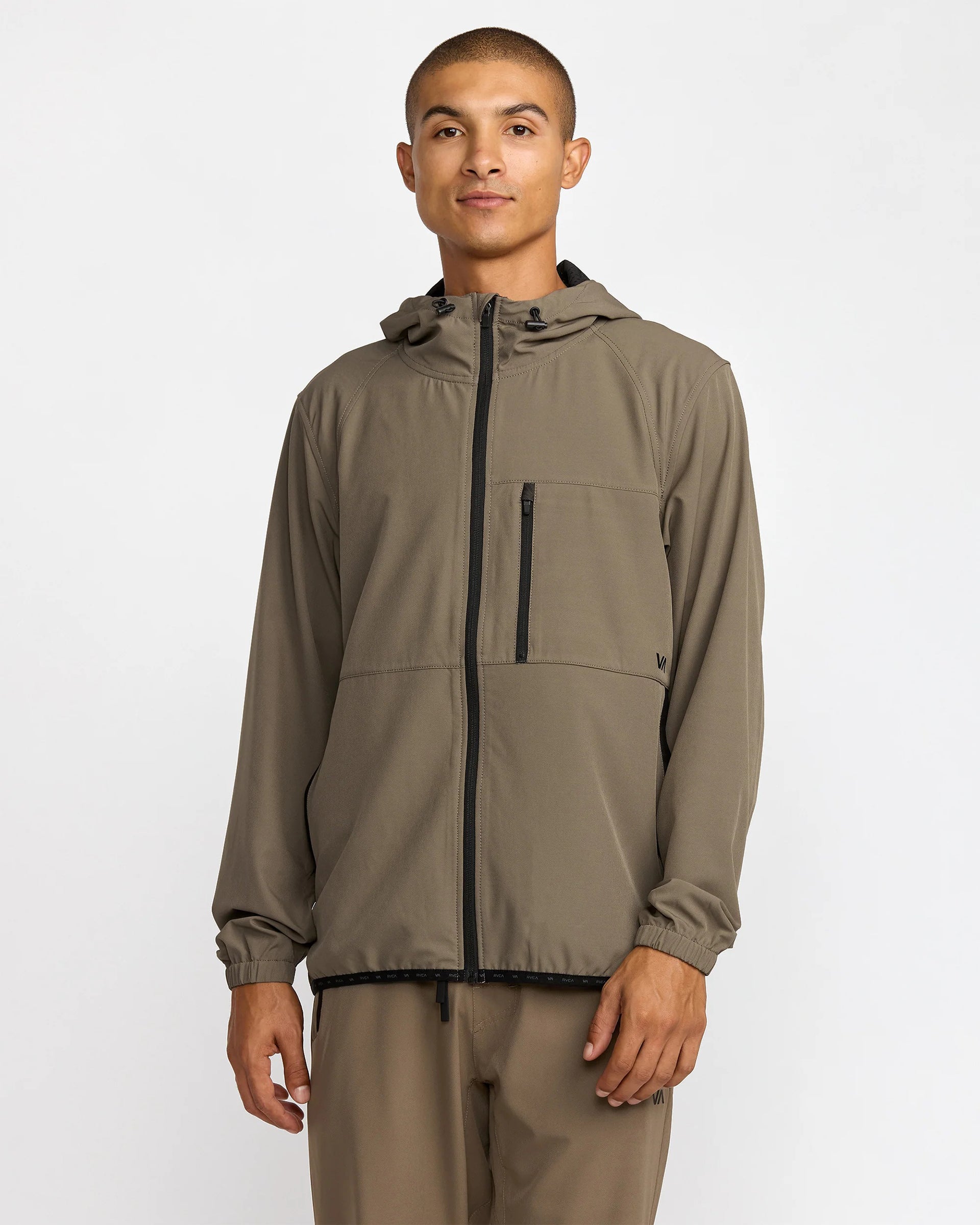 RVCA ジャージ セットアップ SPORT YOGGER JACKET II Yogger Jacket II - Mushroom – Jack's Surfboards