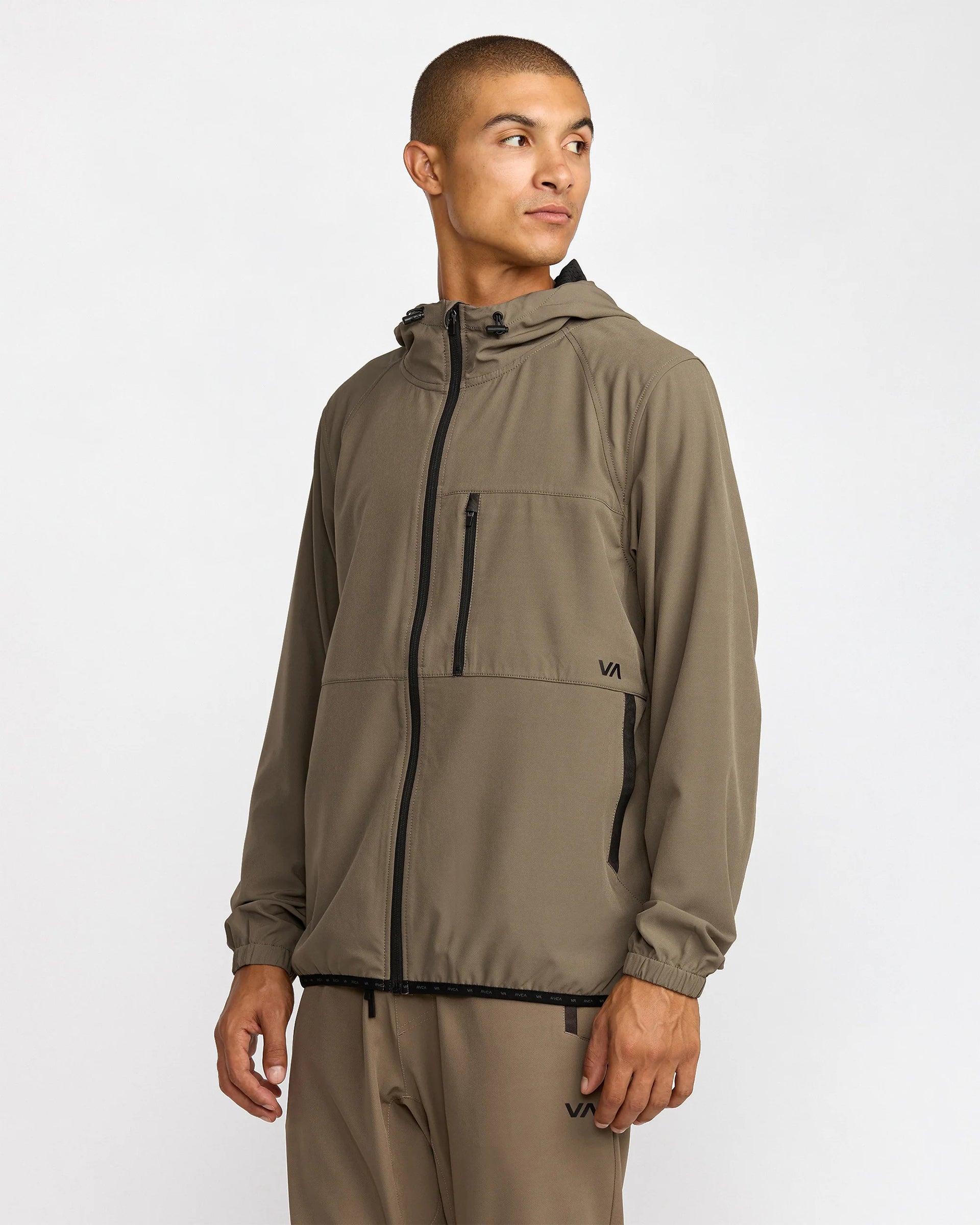 RVCA ジャージ セットアップ SPORT YOGGER JACKET II Yogger Jacket II - Mushroom – Jack's Surfboards