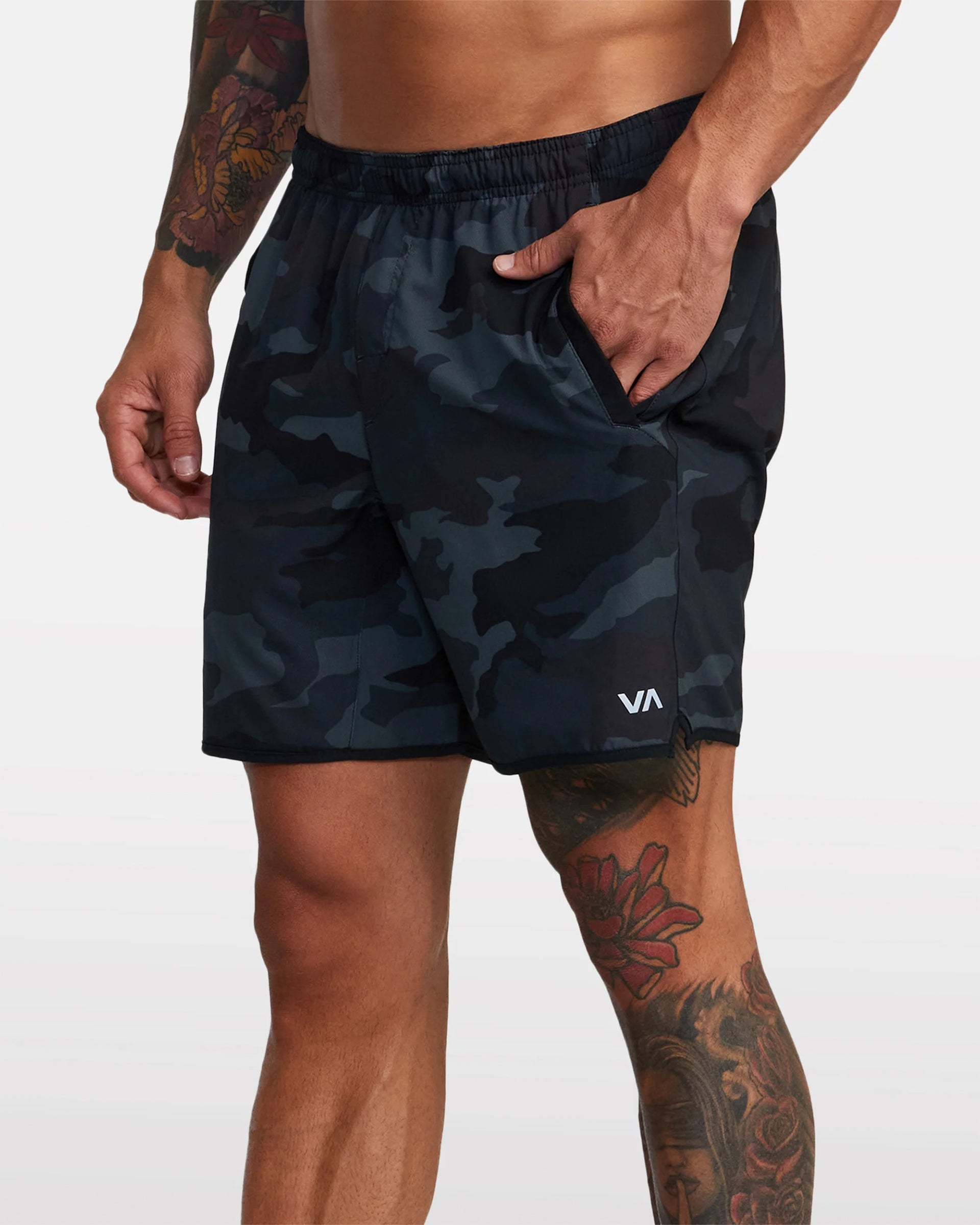 RVCA Yogger Stretch 17" Short - Camo