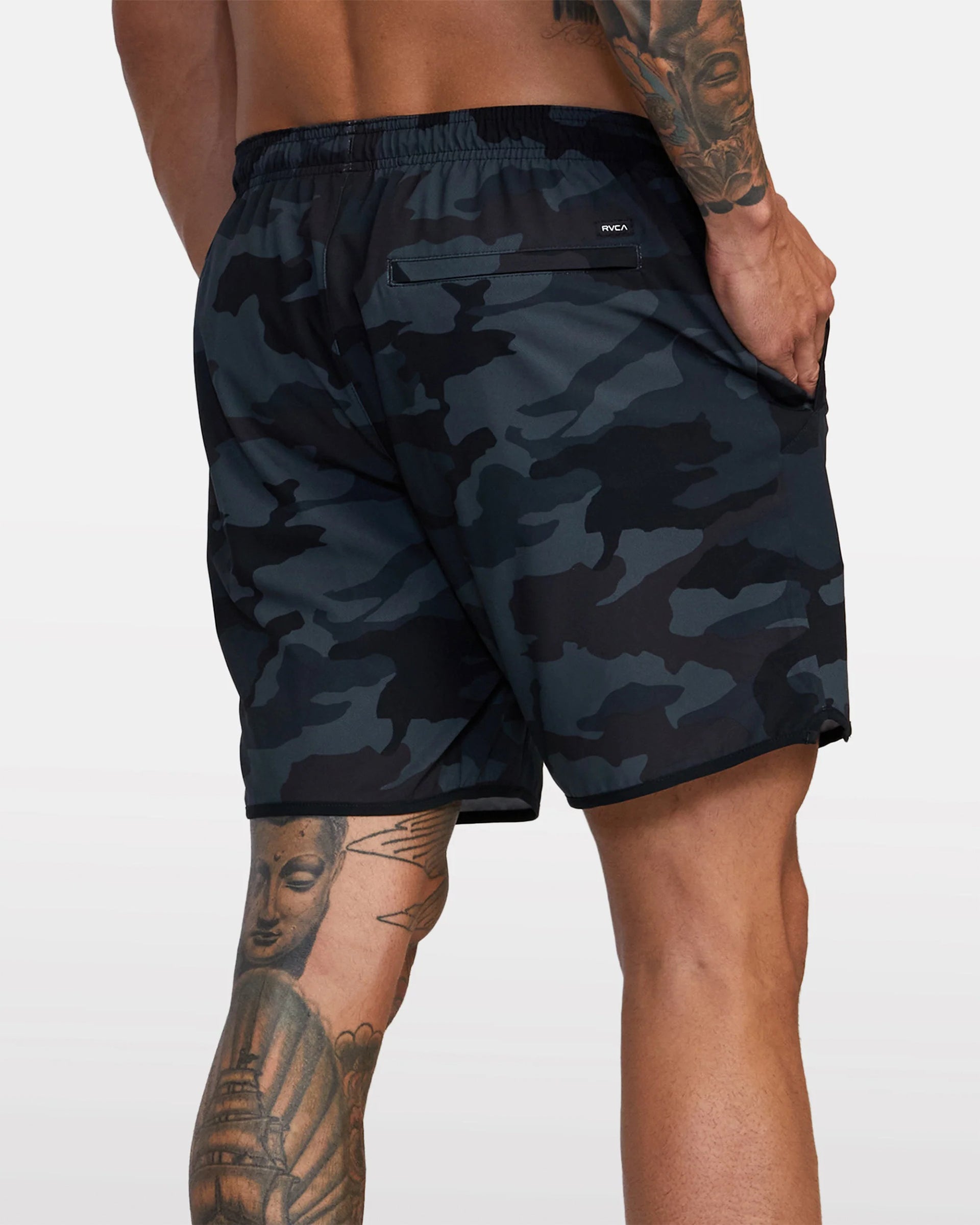 RVCA Yogger Stretch 17" Short - Camo