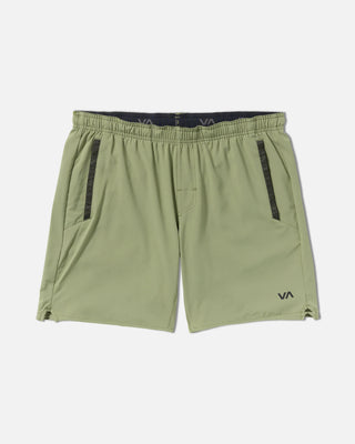 RVCA Yogger Stretch 17" Short - Ranger Green