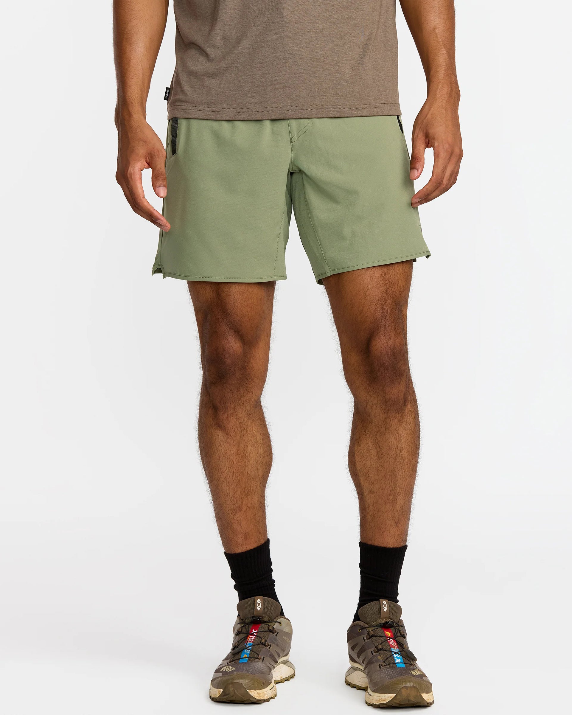 RVCA Yogger Stretch 17" Short - Ranger Green
