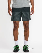 RVCA Yogger Stretch 17" Short - Black Stripe