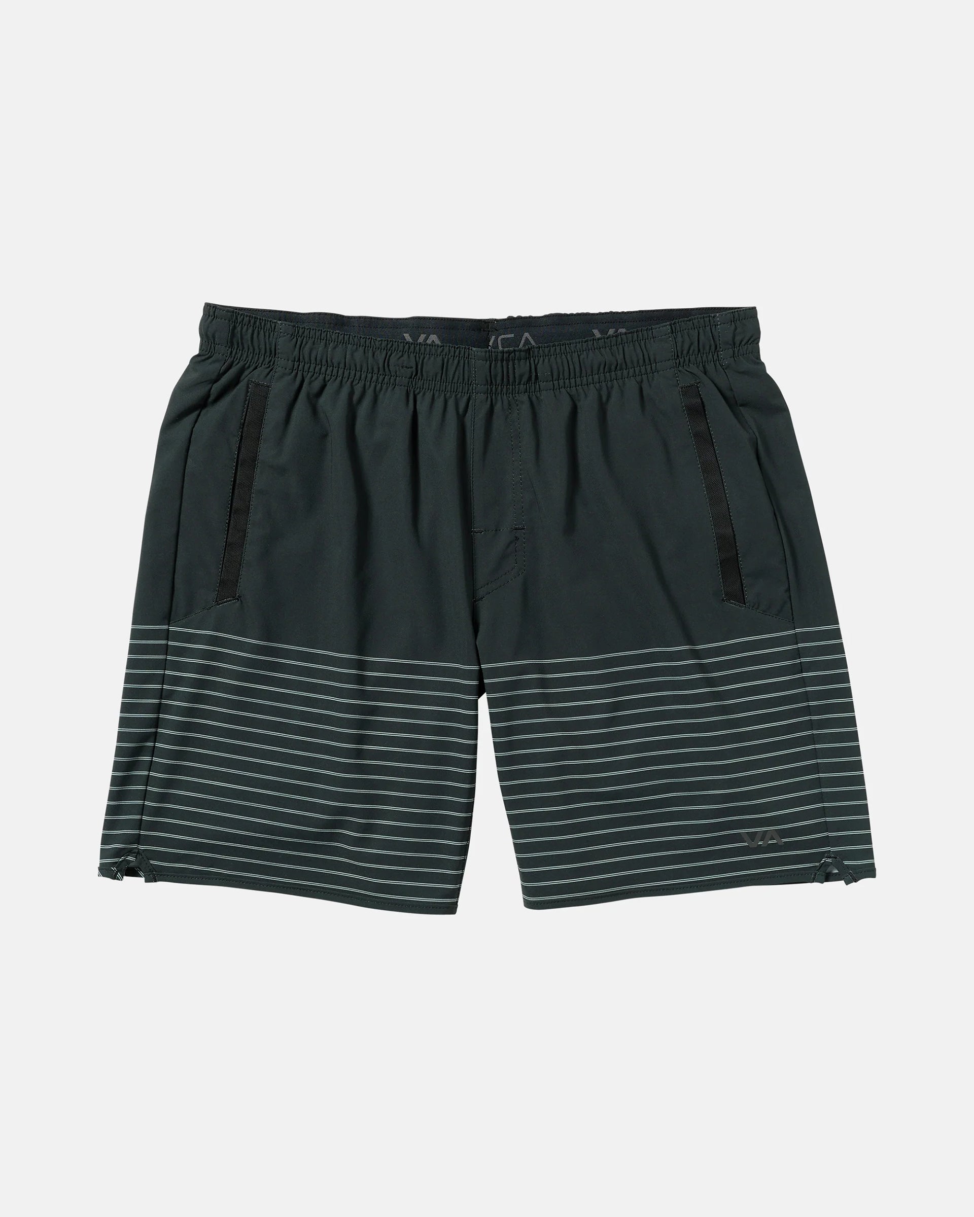 RVCA Yogger Stretch 17" Short - Black Stripe