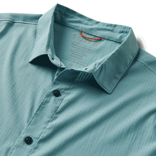 Roark Men's Bless Up Mechanical Short Sleeve Stretch Shirt