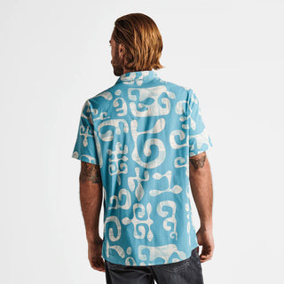 Roark Men's Bless Up Mechanical Short Sleeve Stretch Shirt