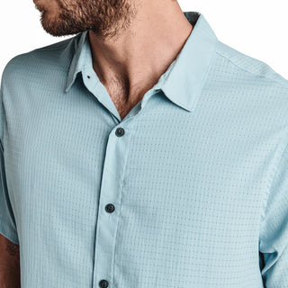 Roark Men's Bless Up Mechanical Short Sleeve Stretch Shirt