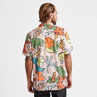 Roark Men's Bless Up Mechanical Short Sleeve Stretch Shirt