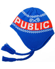Public Snowboards Racer Ear Flap Beanie