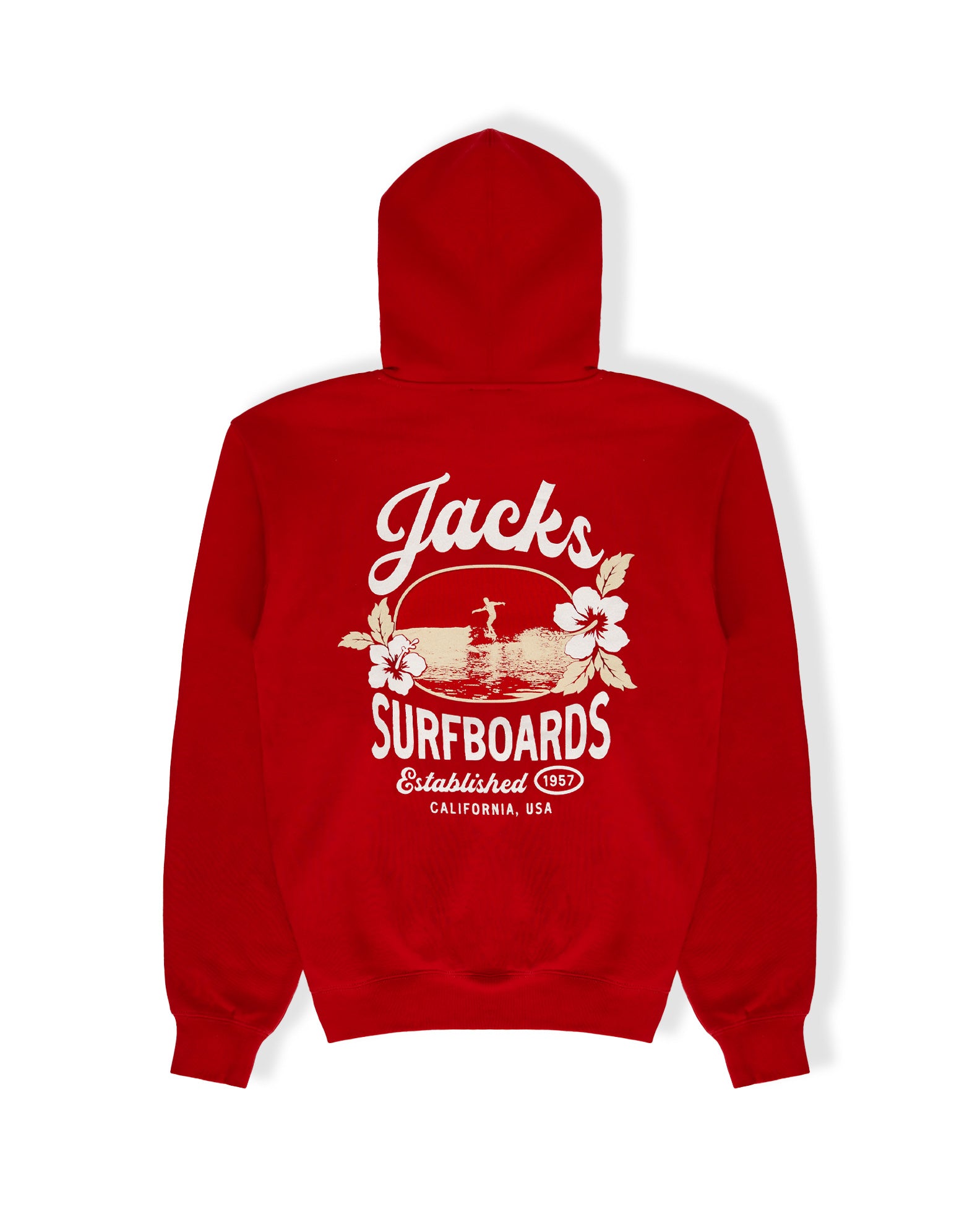 Tip Toe Classic Pullover Hoodie - Red