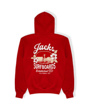 Tip Toe Classic Pullover Hoodie - Red