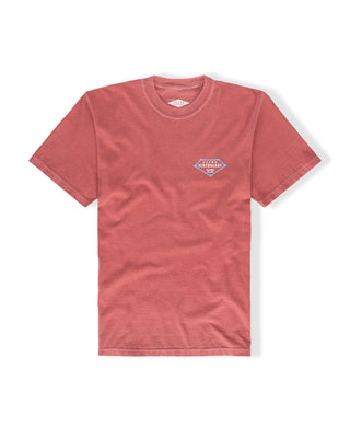 Retro Lam PGMT HW S/S Tee - Crimson