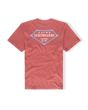 Retro Lam PGMT HW S/S Tee - Crimson