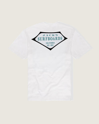 Retro Lam S/S Classic Tee - White