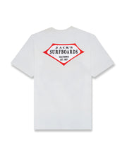 Retro Lam S/S Classic Tee - White