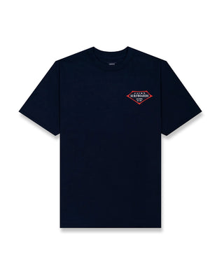 Retro Lam S/S Classic Tee - Navy/Red Logo