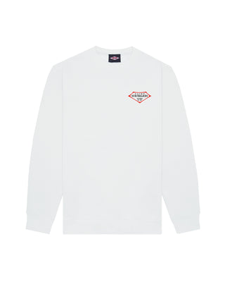 Retro Lam Summer Series Crewneck Sweatshirt - White