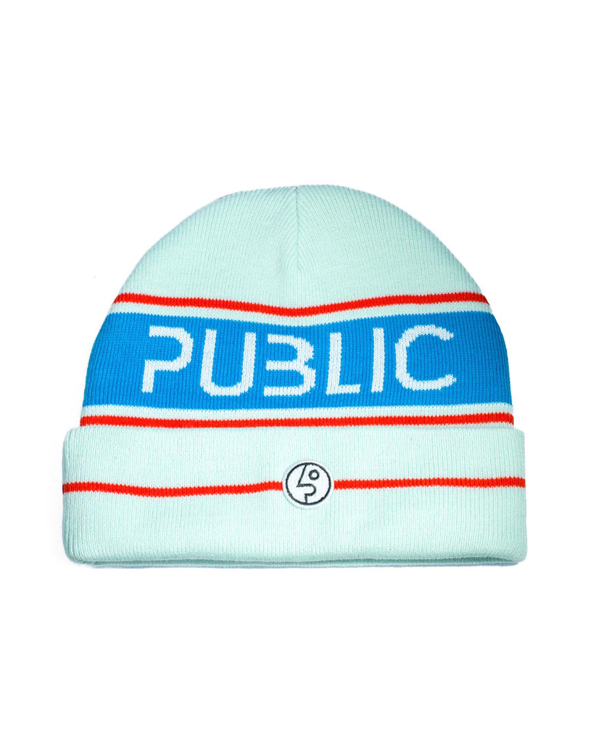 Public Snowboards Retro Beanie