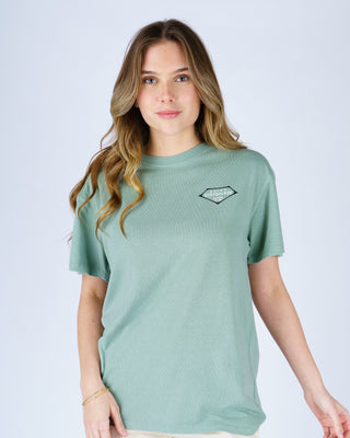 Retro Lam S/S Tee - Sage