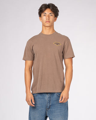Retro Lam PGMT HW S/S Tee - Espresso
