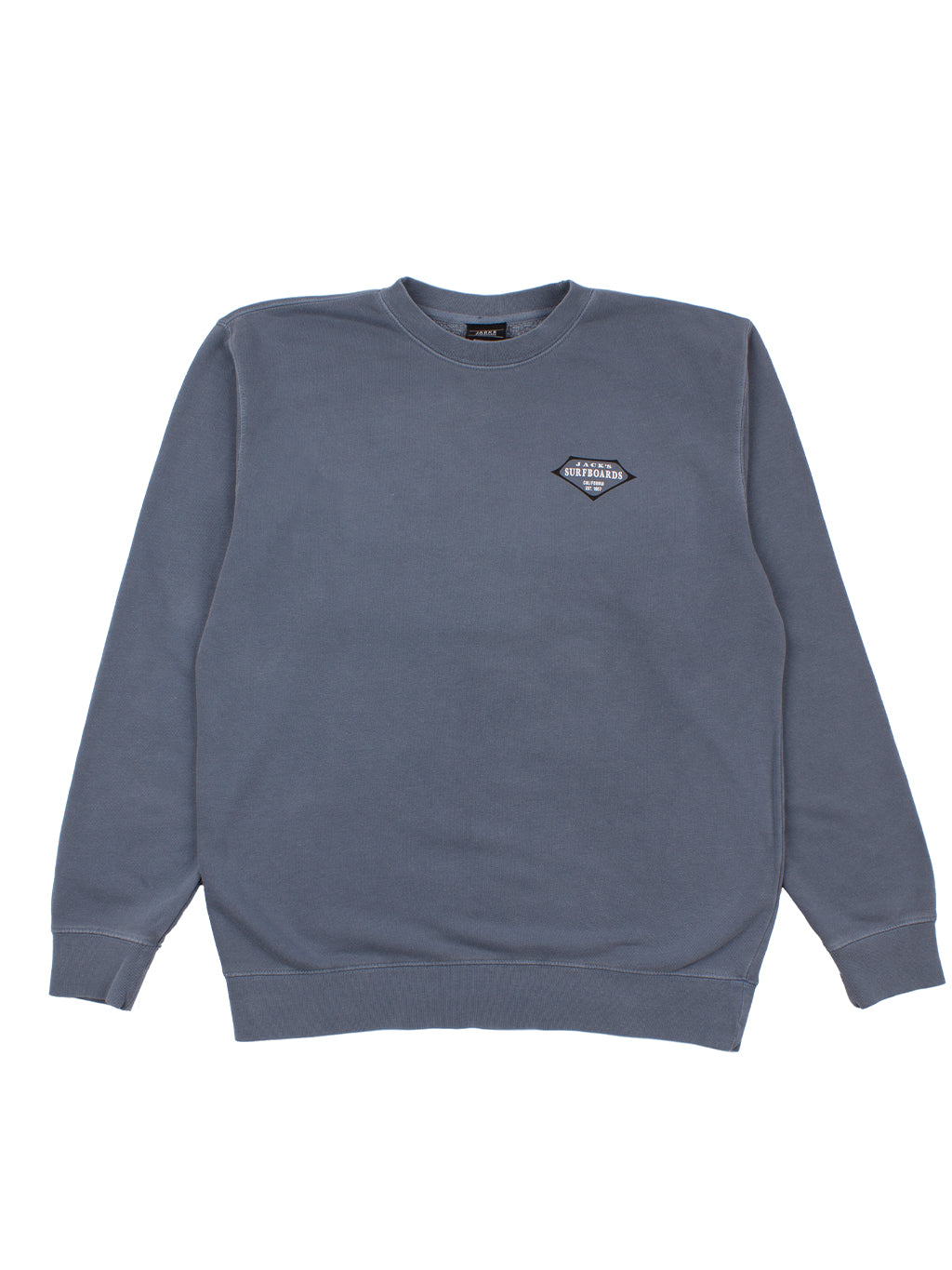 Retro Lam Pigment Crewneck Sweatshirt-Slate Blue