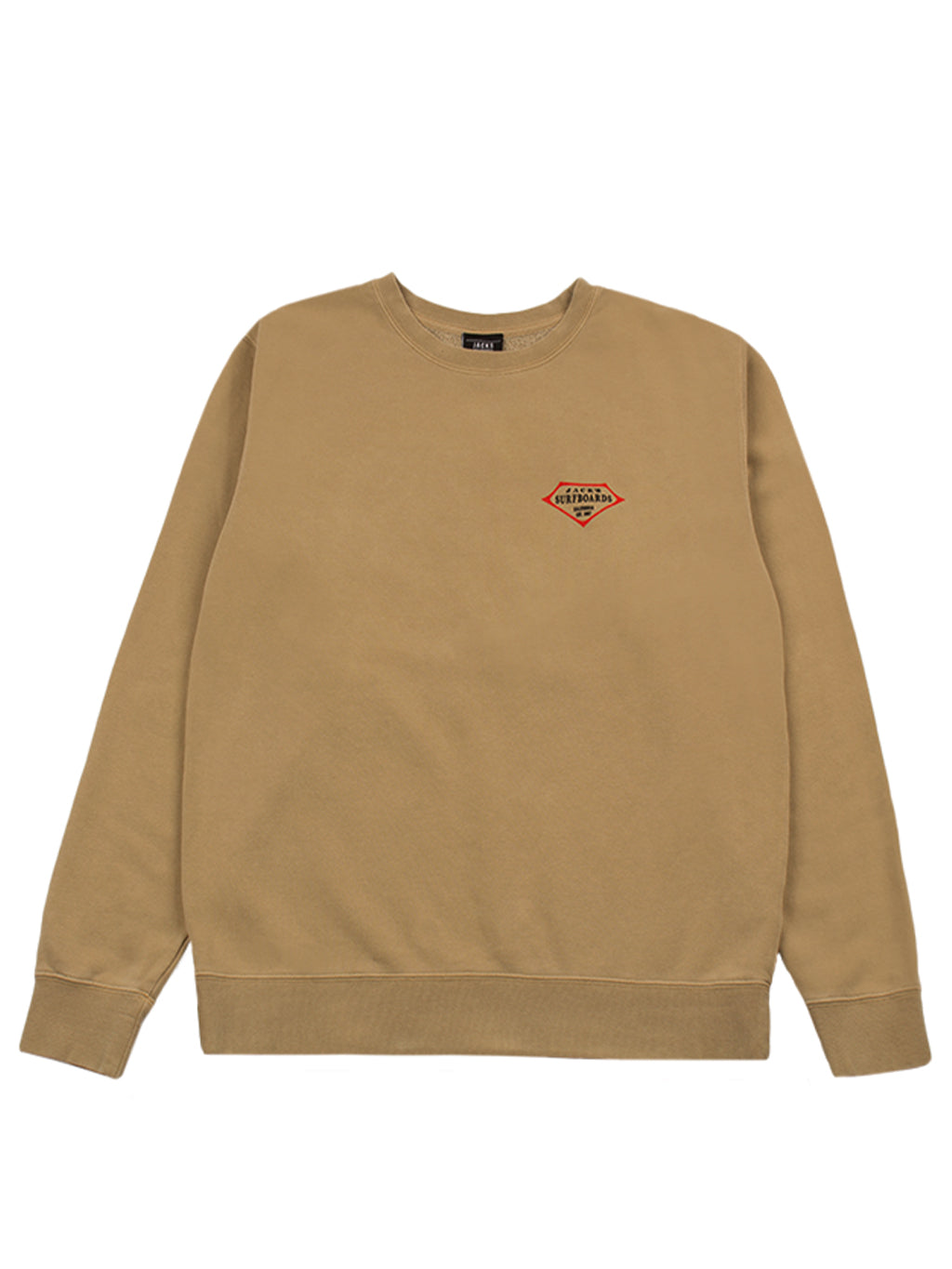 Retro Lam Pigment Crewneck Sweatshirt - Sand