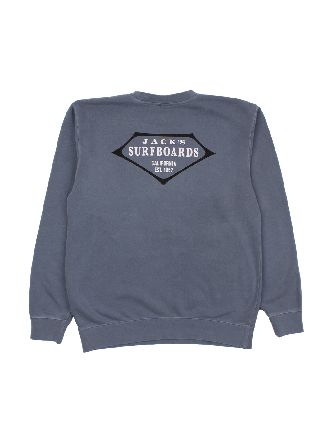 Retro Lam Pigment Crewneck Sweatshirt-Slate Blue