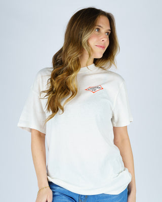 Retro Lam S/S Tee - White