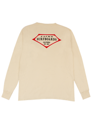 Jack's Men's Retro Lam Vintage Wash L/S- Cream