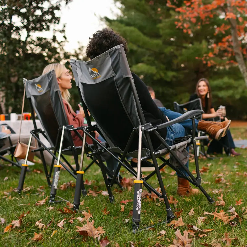 GCI Outdoor RoadTrip Rocker™ Chair - Mercury Gray