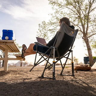 GCI Outdoor RoadTrip Rocker™ Chair - Mercury Gray