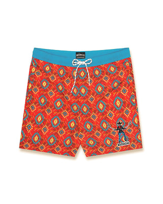 Roper 15" Volley Short - Rust