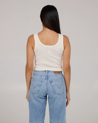 Salty Crew Women's A-Frame Tank Top - Off White