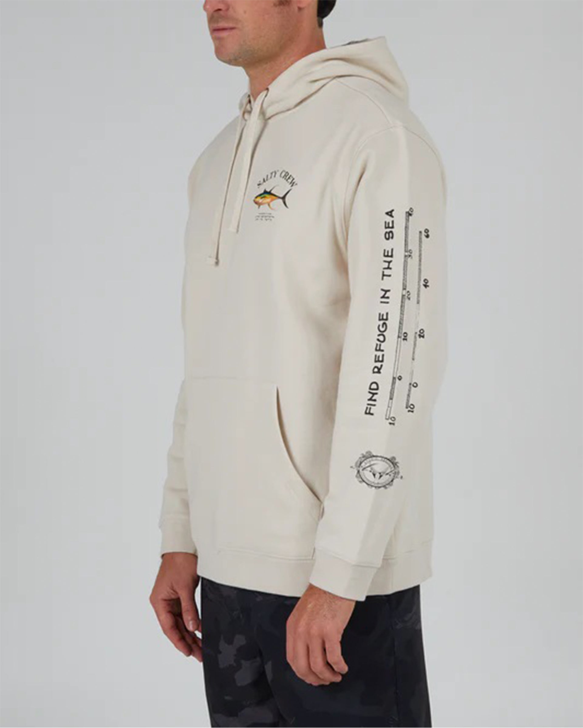 Salty Crew Ahi Mount P/O Hooded Fleece