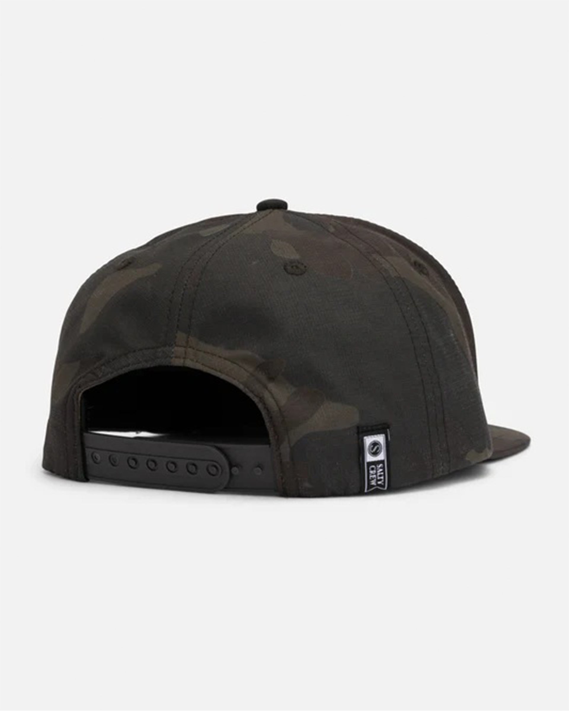 Salty Crew Apex 5 Panel Hat - Dark Camo