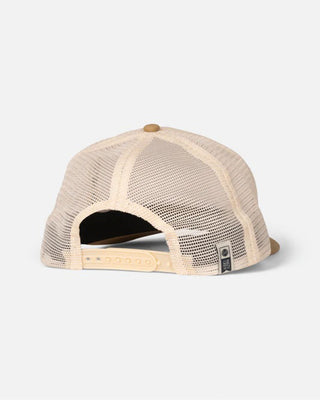 Salty Crew Boy's Good Times Trucker Hat - Off White/Khaki