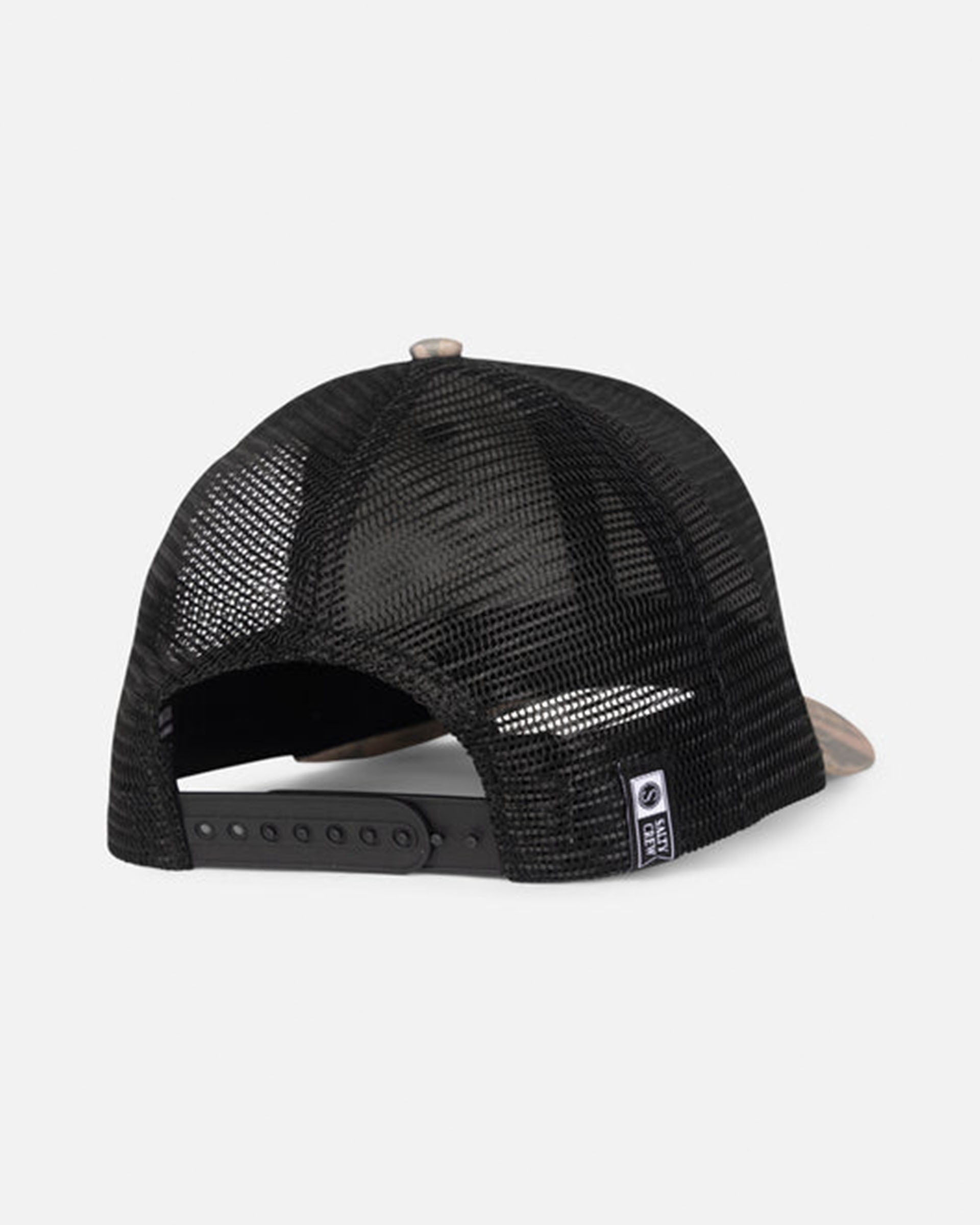 Salty Crew Boy's Lurking Trucker Hat - Black Camo