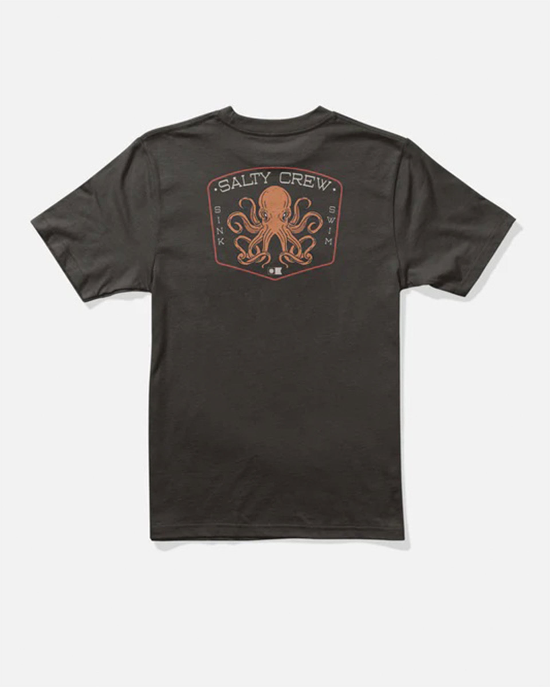 Salty Crew Boy's Tako Club Short Sleeve T-Shirt - Black