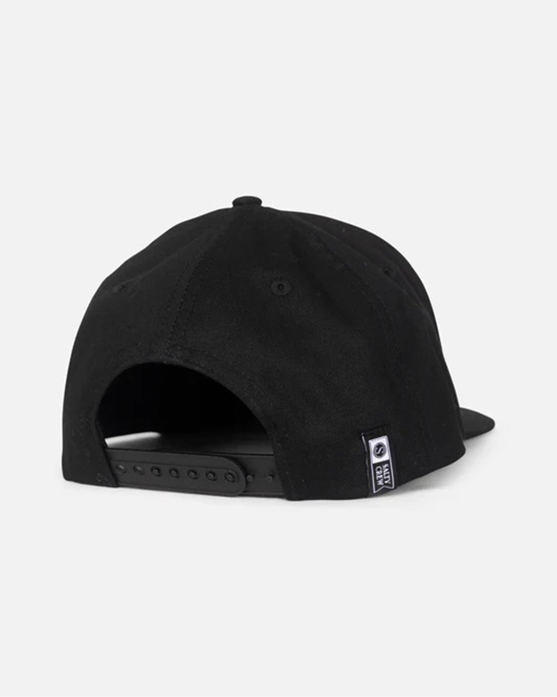 Salty Crew Boy's Tako Club Snapback Hat - Black